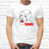Мужская футболка с фото «Genius»   