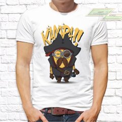Мужская футболка с фото «Kampa!!!(minion)»         