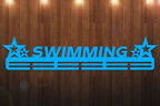 Медальница из фанеры "Swimming"