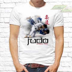 Мужская футболка с фото «JUDO National Team»    