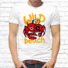 Мужская футболка с фото «Wild beach»  