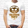 Мужская футболка с фото «Halloween party»     