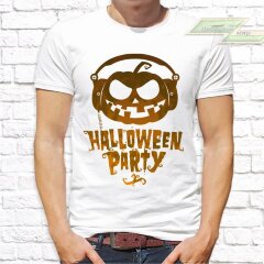 Мужская футболка с фото «Halloween party»     