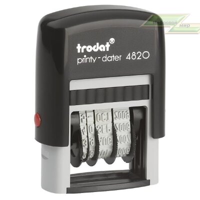 Датер мини Trodat 4820, 20х4 мм, 1 строка