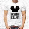 Мужская футболка с фото «Fashion killer»    