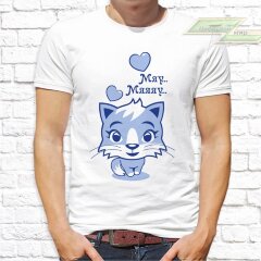 Парные  футболки с фото «Мяу Мяууу. Мур Муррр»    