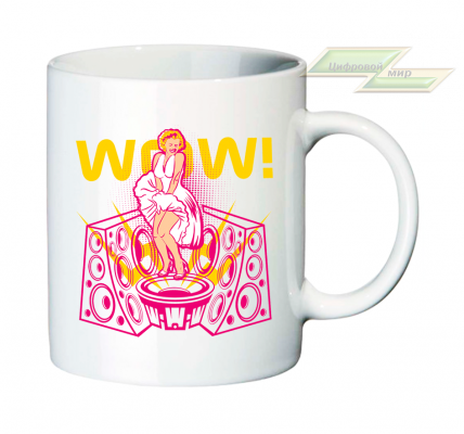 Креативная кружка "WOW!"