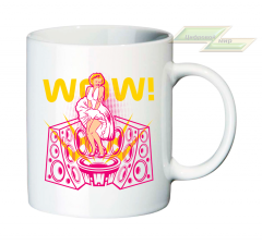 Креативная кружка "WOW!"