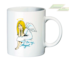 Креативная кружка "Be my Angel" 