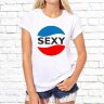 Женская футболка с фото «SEXY»    