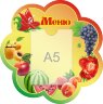 Стенд для детского сада "Оформление группы Аленький цветочек (Меню)"