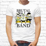 Мужская футболка с фото «Brutal band»      
