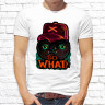 Мужская футболка с фото «So what?»    