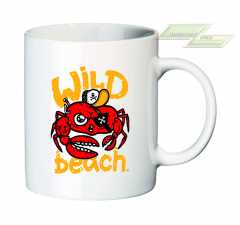 Креативная кружка "Wild beach."  