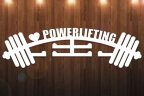 Медальница из фанеры "POWERLIFTING"