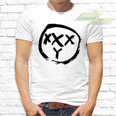 Мужская футболка с фото «XXXY»   