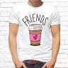 Парные  футболки с фото «Best friends» 