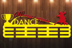 Медальница из фанеры "Dance Танцуя сердцем"