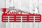 Медальница из фанеры "Dance Танцуя сердцем"