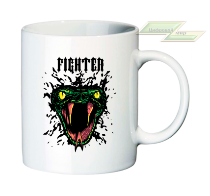 Креативная кружка "FIGHTER"   