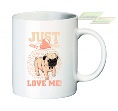 Креативная кружка "Just love me!"  