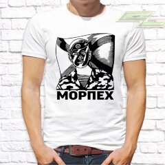 Мужская футболка с фото «Морпех» 