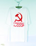 Футболка CCCР. белая (XXXL)