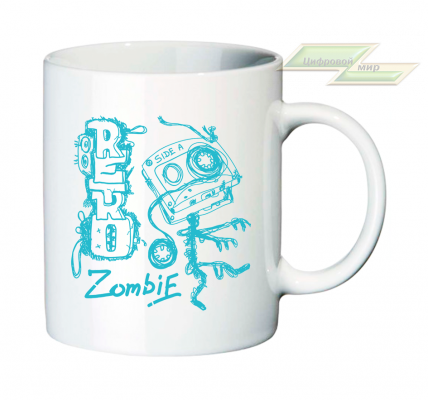 Креативная кружка "Retro Zombie"  