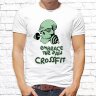 Мужская футболка с фото «Embrace the pain Crossfit»    