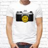 Мужская футболка с фото «Фотоаппарат» Мужская футболка с фото «Фотоаппарат»