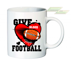 Креативная кружка "Give football" 
