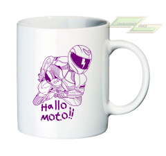 Креативная кружка "Hallo Moto!!"