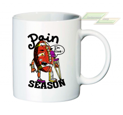 Креативная кружка "Pain season"