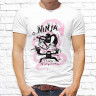 Мужская футболка с фото «NINJA»     