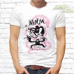 Мужская футболка с фото «NINJA»     