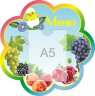 Стенд для детского сада "Оформление группы Птенчики (Меню)"   
