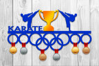 Медальница из фанеры "KARATE"