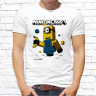 Мужская футболка с фото «Minioncraft»       