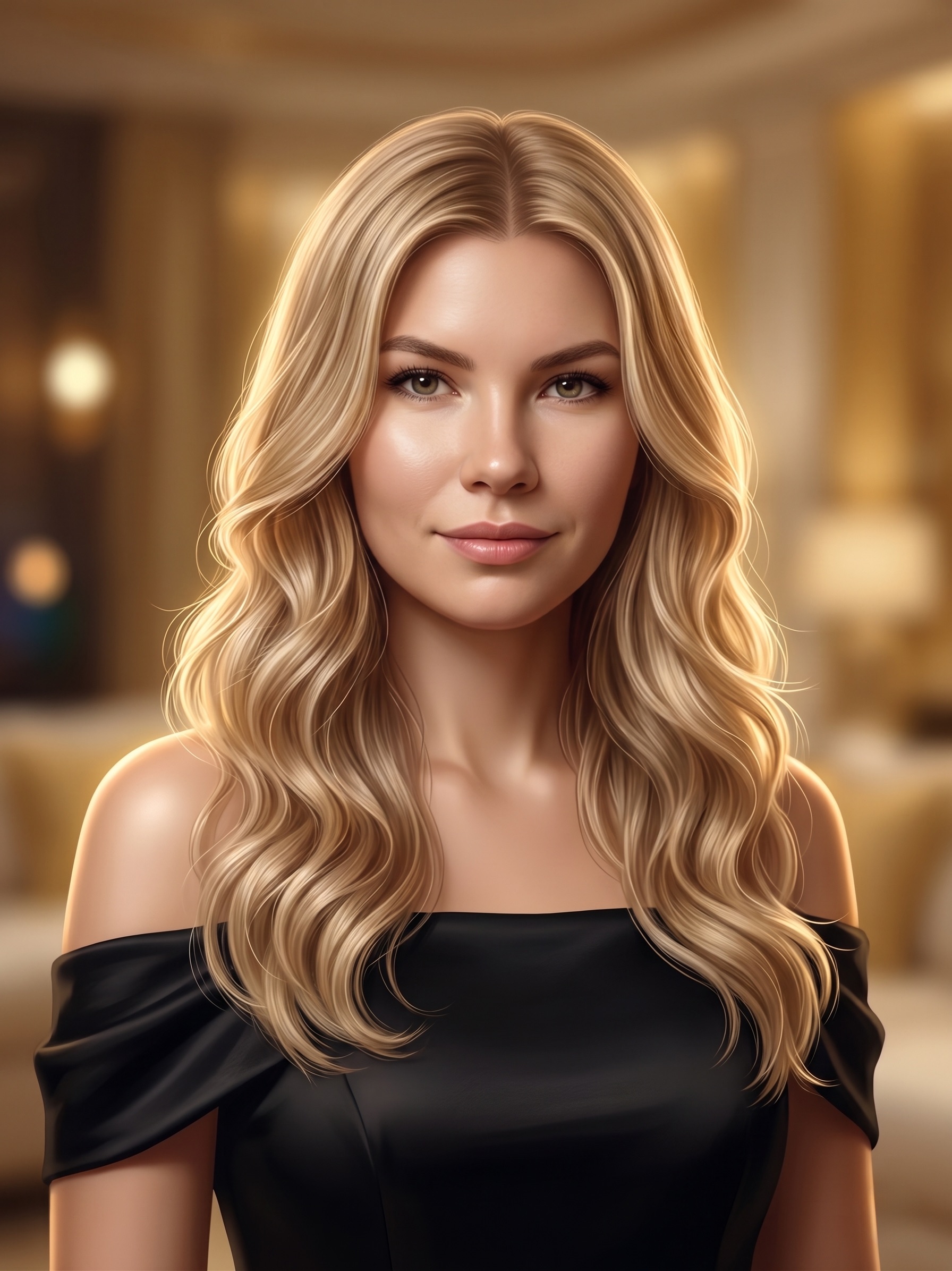 Dream Art портрет девушки для первого экрана